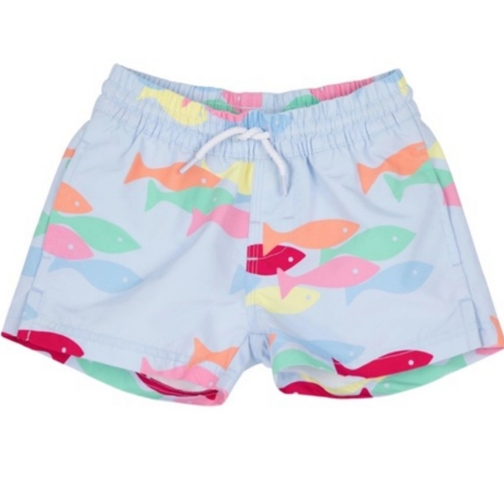 NWT TBBC fish swim trunks